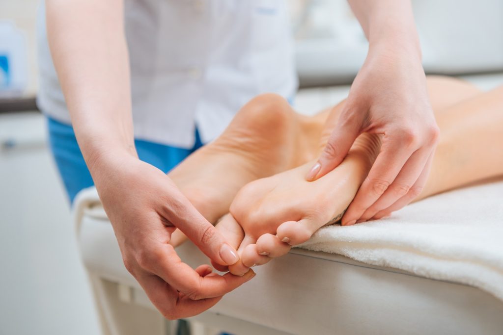 foot massage for sleep